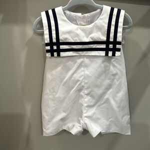 Beaufort bonnet company sailor suit 0-6 months
